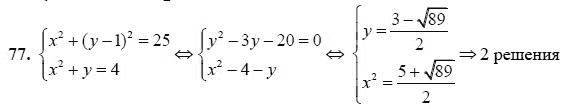 Ответ к задаче № 77 - А.Г. Мордкович 9 класс, гдз по алгебре 9 класс